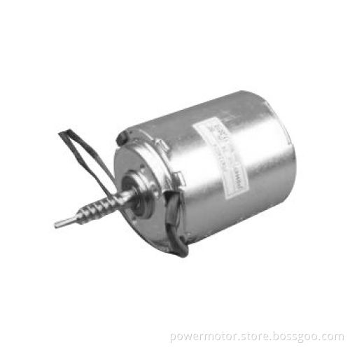 Carbon Brushed DC Motor w/ 24V Voltage/2,671rpm Speed, Used for Office Automation Equipment Drivers